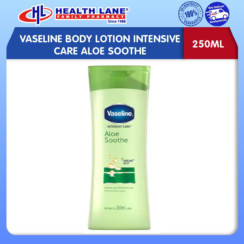 VASELINE BODY LOSYEN INTENSIVE CARE ALOE SOOTHE 220ML